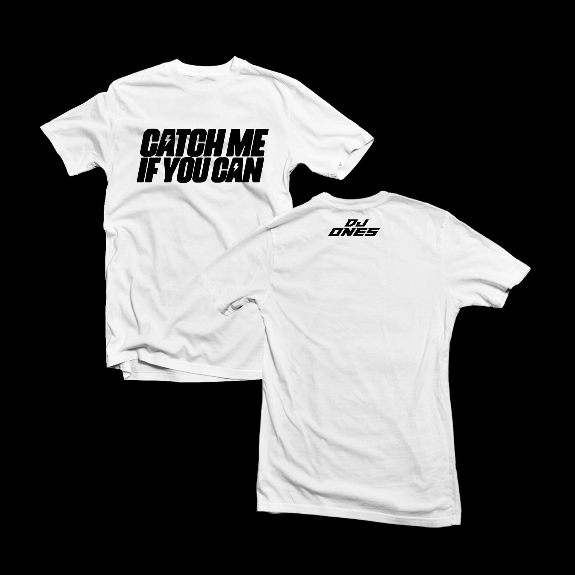Catch Me If You Can “White” – DJ Ones Merch
